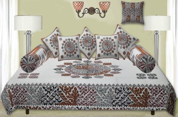 Barmeri Diwan Set (1+2+5)