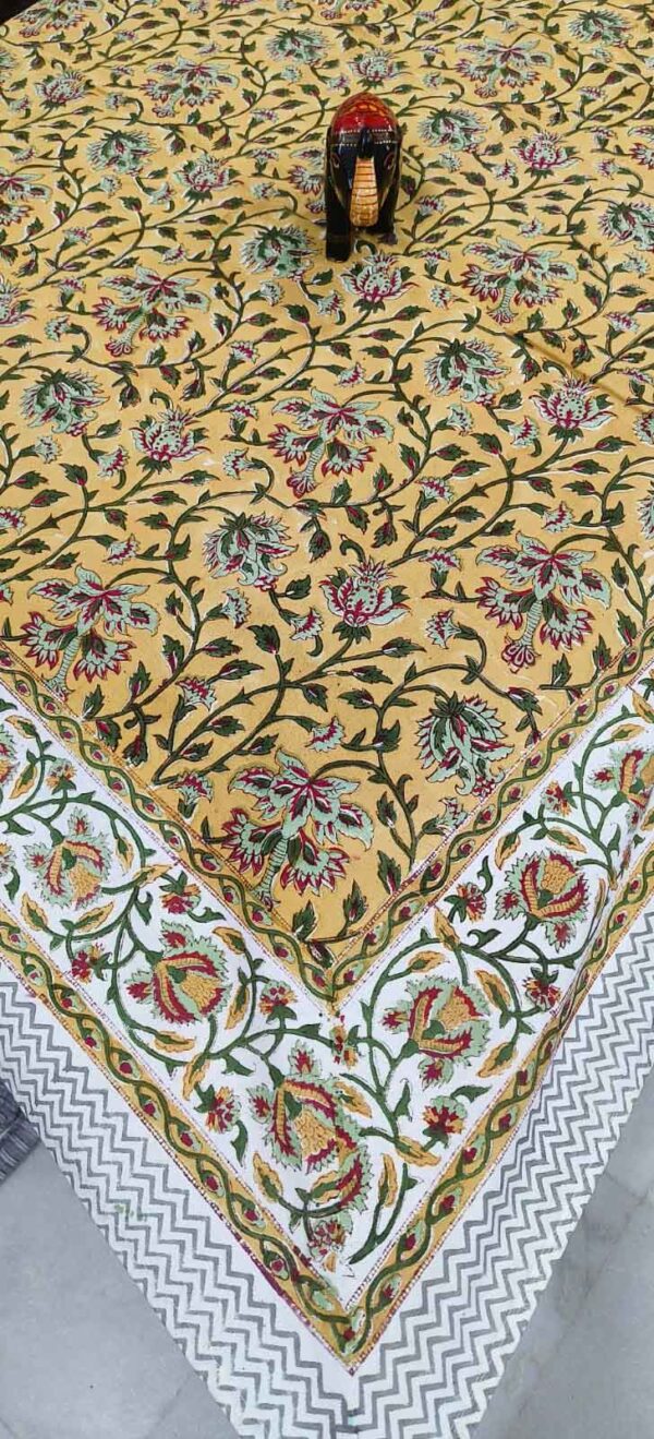 Handblock 6 Seater Table Cover