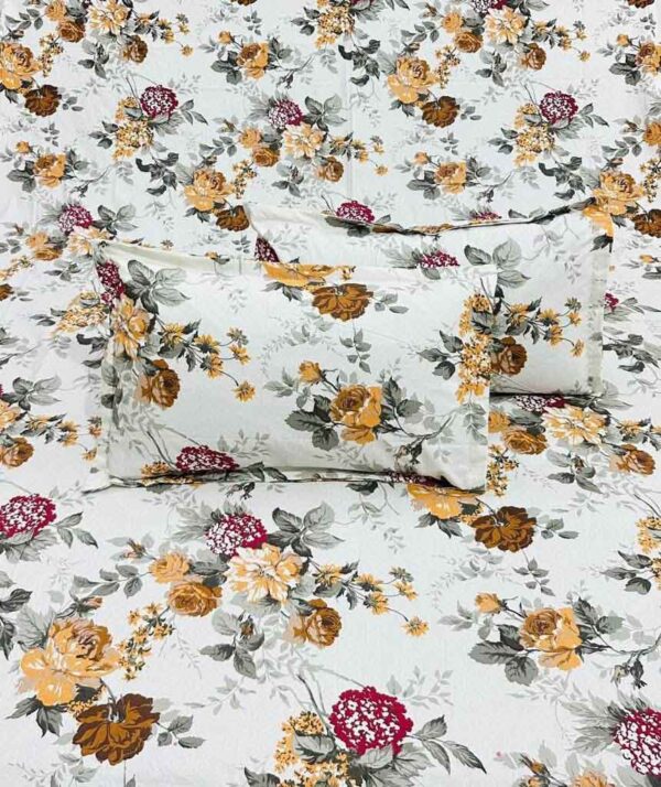 MACHINE SCREEN PRINTED BEDSHEET SET