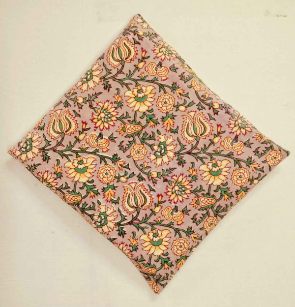 Jaipuri Hand Block Printed Cushion Covers (Set of 5)