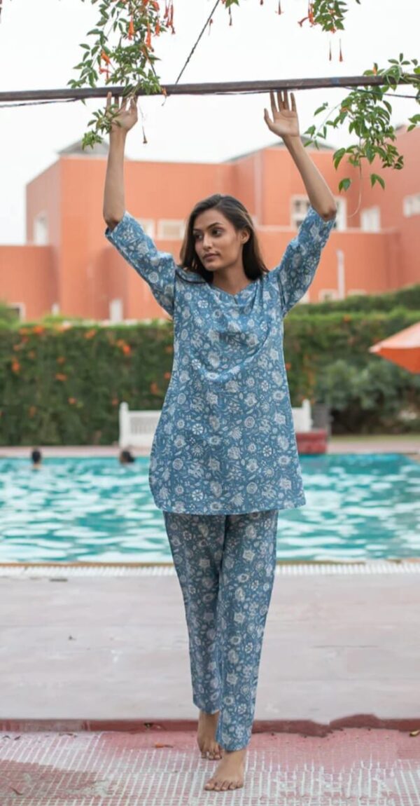 Cotton Night Suit – 2-Piece Set