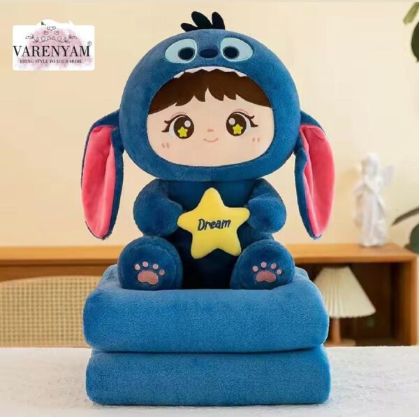 TOY CUM PILLOW WITH BLANKET