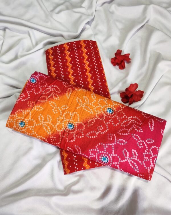 Sanganeri Print Running Fabric – 2 Piece Set