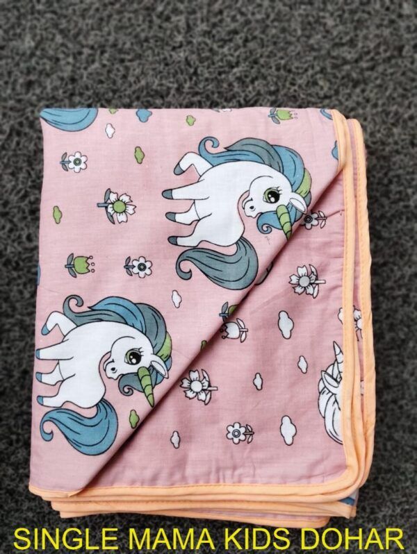 MAMA KIDS – Pure Cotton Malmal Dohar (Single Bed, 60x90 inches)