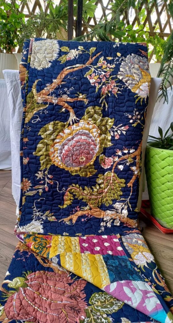 Patchwork Tukdi Single Comforter (Reversible)