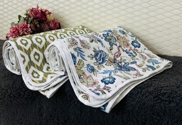 Single Bed Cotton Reversible Dohar