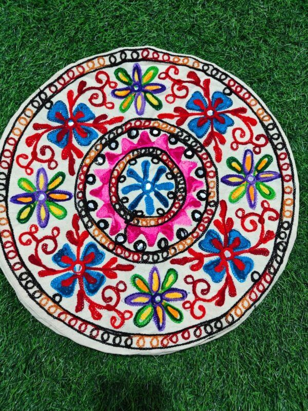 5 PCS Katha Handwork Cotton Cushion Covers – 16×16