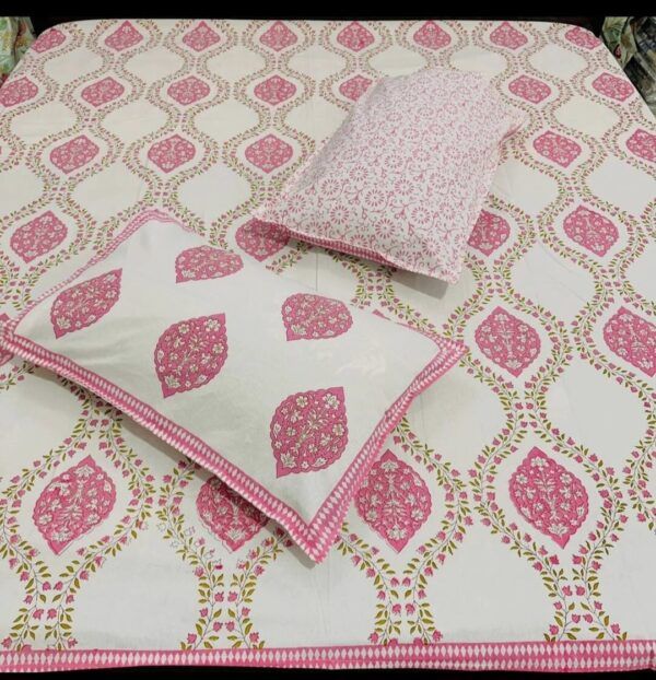 Surya King Collection – Ultra Premium Super King Bedsheet Set (3 PCS, 108×108 Inches)