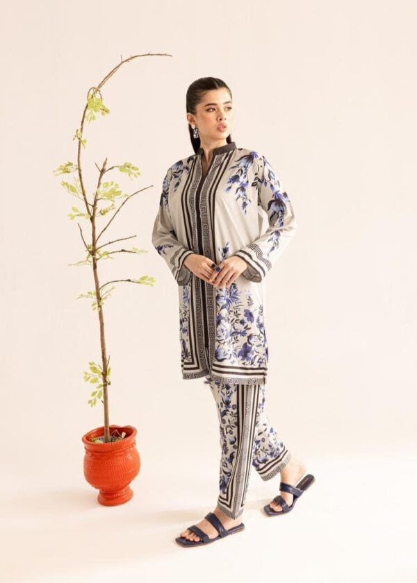 New Launch — Floral Printed Black and Blue Coord Set (Copy)