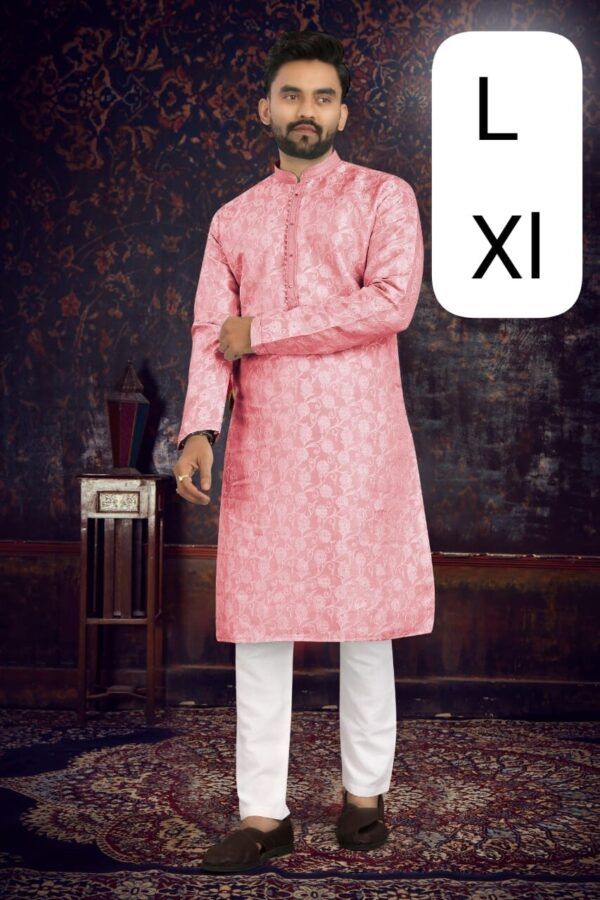 Premium Heavy Jacquard Kurta Set with Pintex Detailing