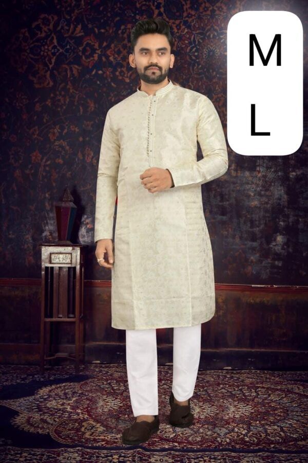 Premium Heavy Jacquard Kurta Set with Pintex Detailing