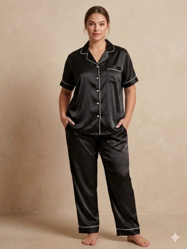 Luxury Satin Nightwear Pyjama Set for Women